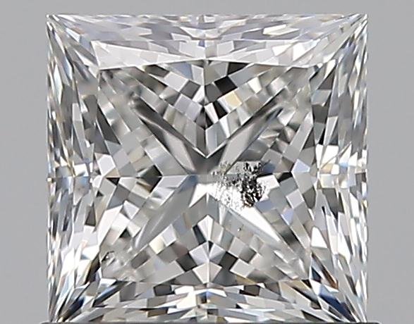 1.03ct F SI2 Rare Carat Ideal Cut Princess Diamond