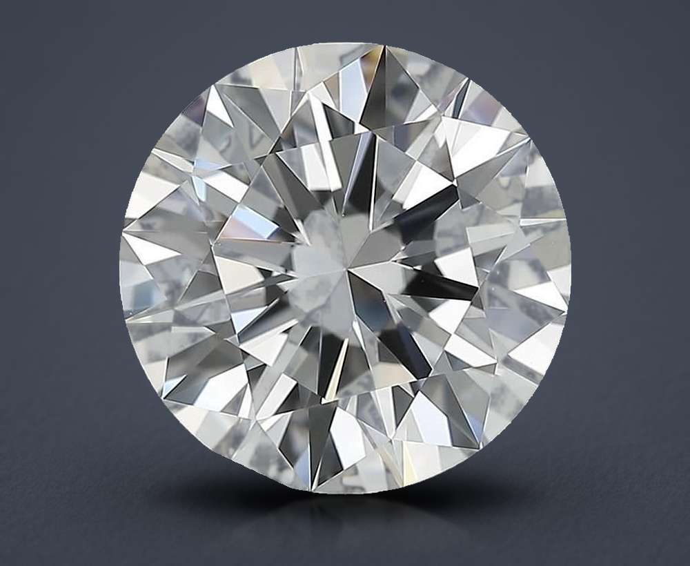 4.24 Carat Round Natural Diamond
