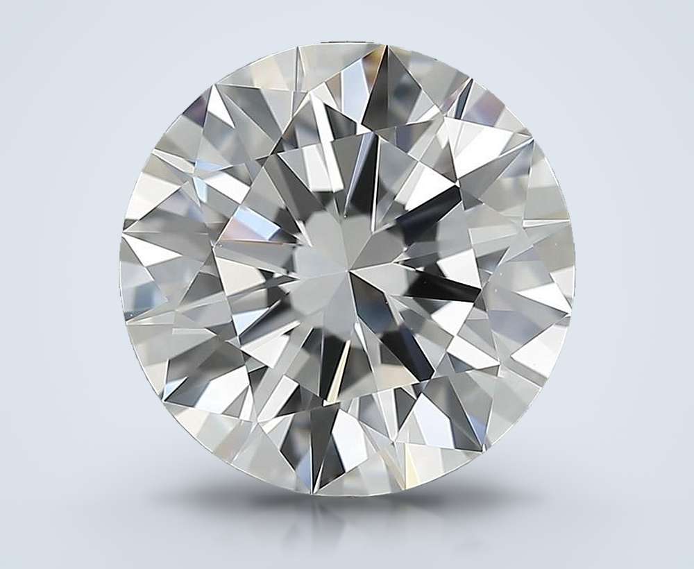 4.24 Carat Round Natural Diamond