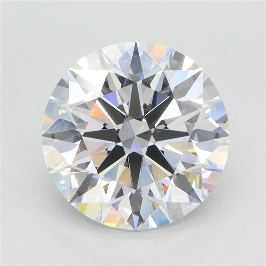 3.52ct D VVS2 Rare Carat Ideal Cut Round Lab Grown Diamond