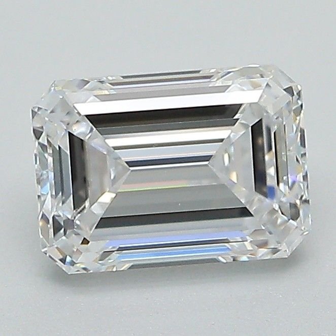1.50ct D VS1 Rare Carat Ideal Cut Emerald Lab Grown Diamond