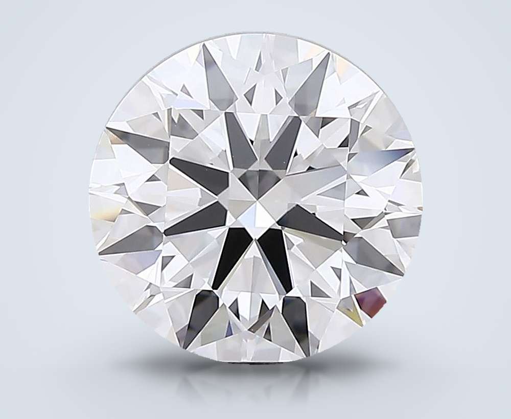 6.04 Carat Round Lab Diamond