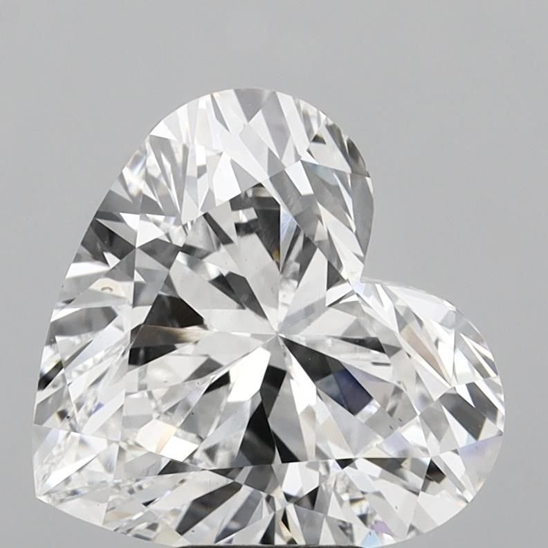 7.07ct E VS1 Rare Carat Ideal Cut Heart Lab Grown Diamond