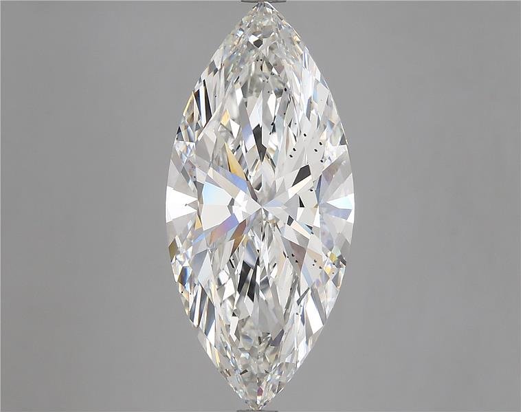 5.70ct H SI1 Rare Carat Ideal Cut Marquise Lab Grown Diamond