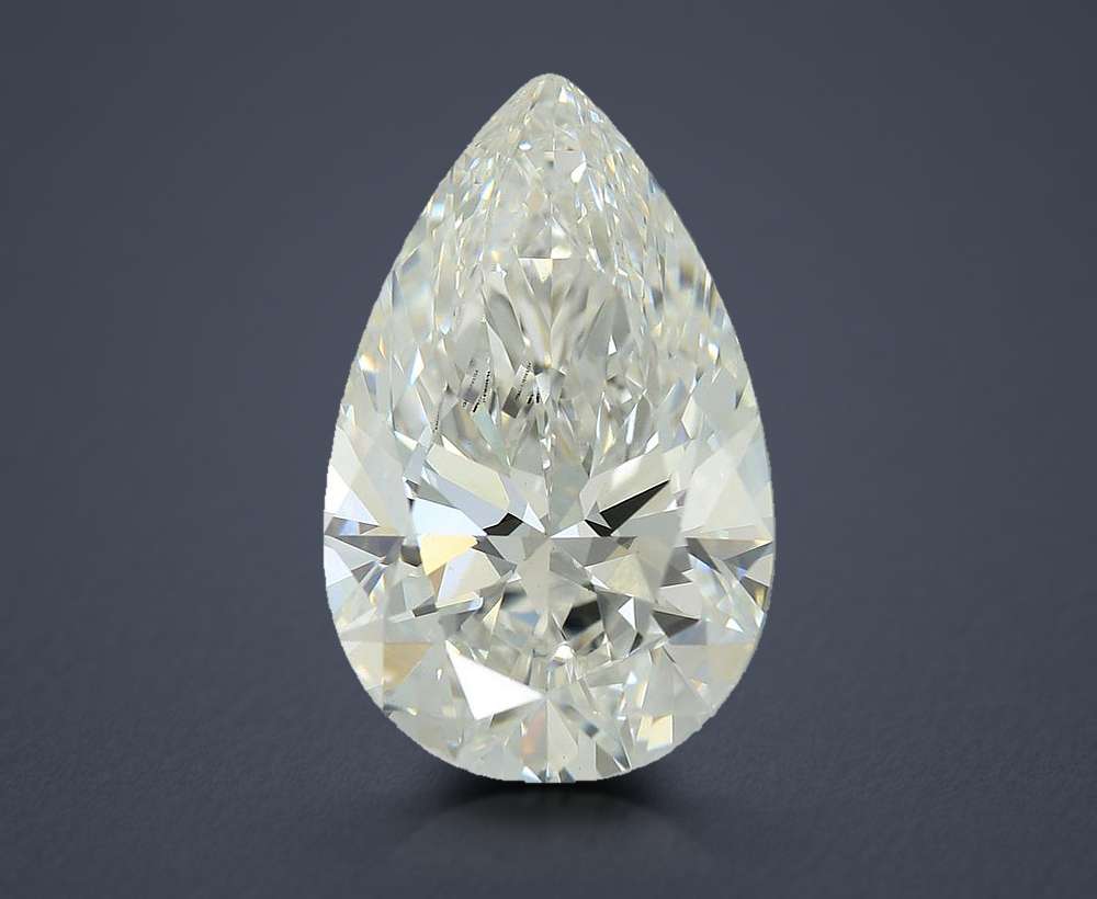 5.00 Carat Pear Lab Diamond