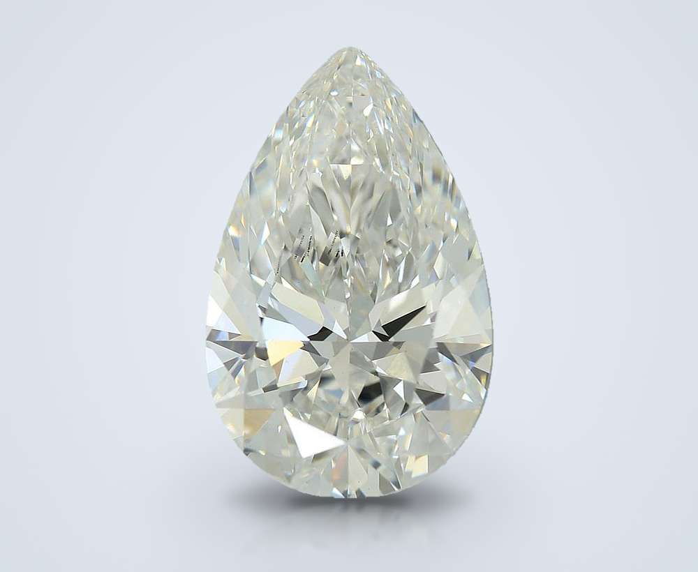 5.00 Carat Pear Lab Diamond
