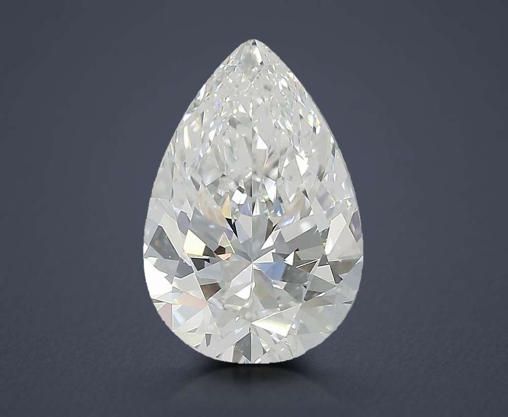 3.70 Carat Pear Lab Diamond