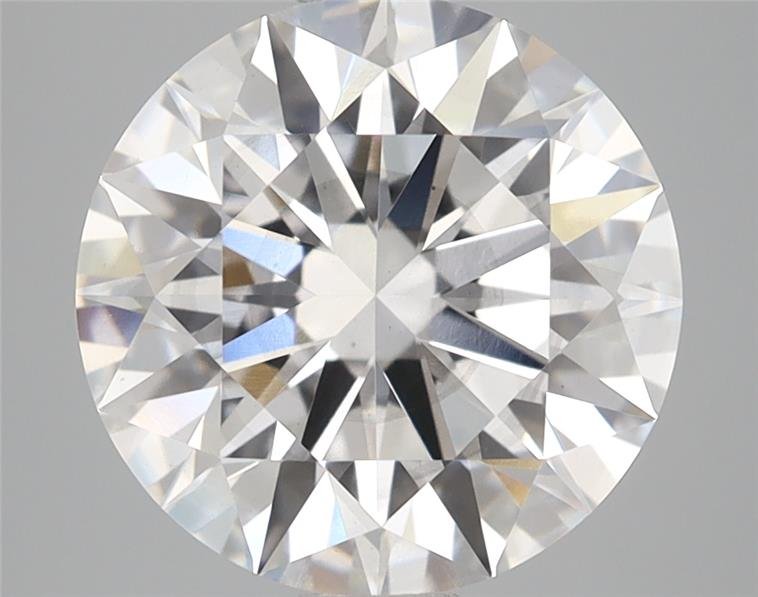 4.08 Carat Round Lab Diamond