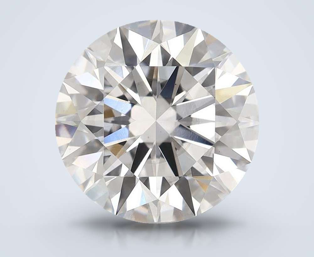 4.08 Carat Round Lab Diamond