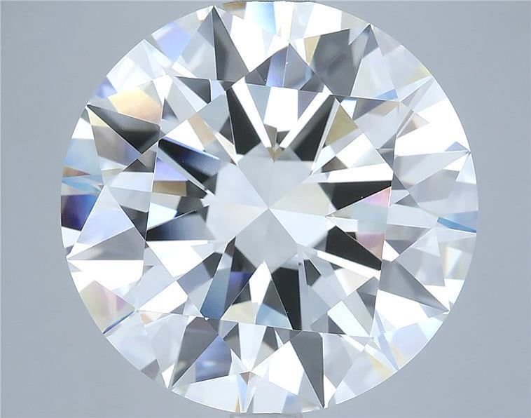 10.03ct I VVS2 Rare Carat Ideal Cut Round Diamond
