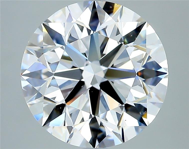 5.01ct D SI1 Excellent Cut Round Diamond