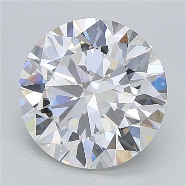 2.55ct F VVS2 Rare Carat Ideal Cut Round Lab Grown Diamond