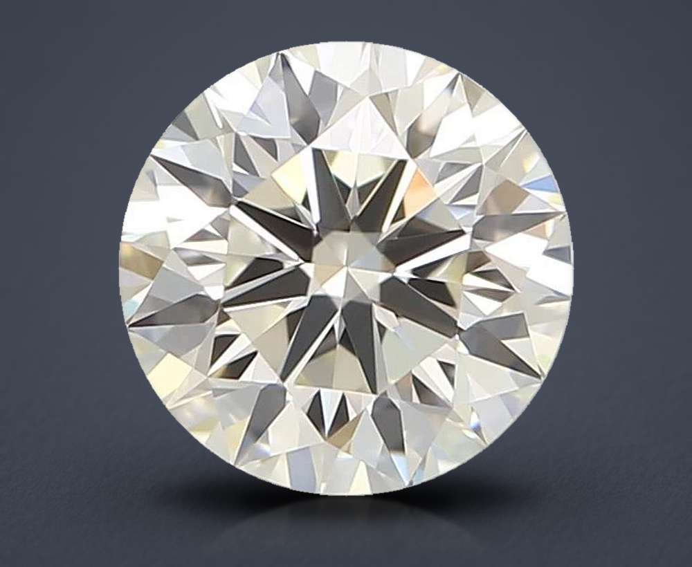 0.76 Carat Round Natural Diamond