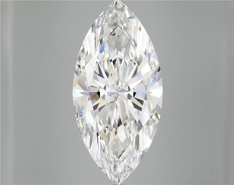 12.37ct E VVS2 Rare Carat Ideal Cut Marquise Lab Grown Diamond