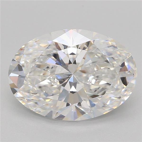 2.09ct E VVS2 Excellent Cut Oval Lab Grown Diamond