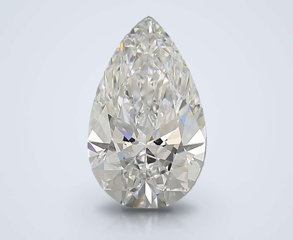 1.00 Carat Pear Lab Diamond