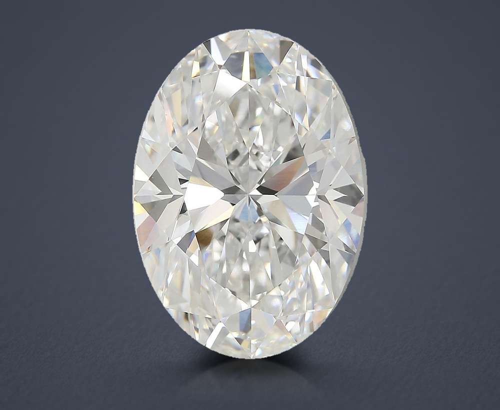 10.80 Carat Oval Lab Diamond