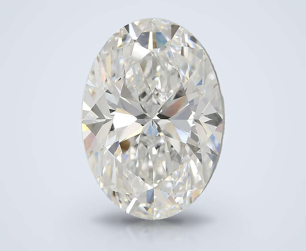 10.80 Carat Oval Lab Diamond
