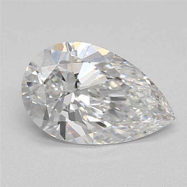 1.12ct E VVS1 Rare Carat Ideal Cut Pear Lab Grown Diamond