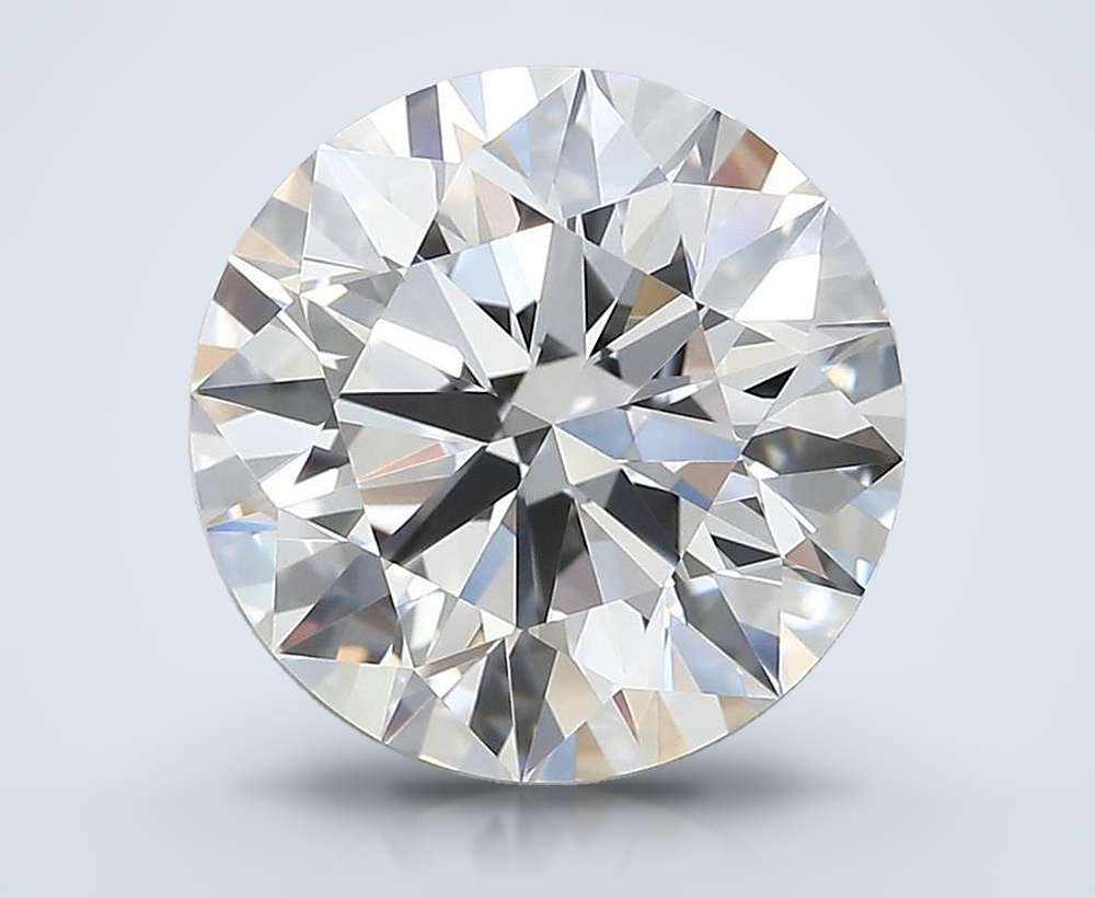 4.51 Carat Round Lab Diamond