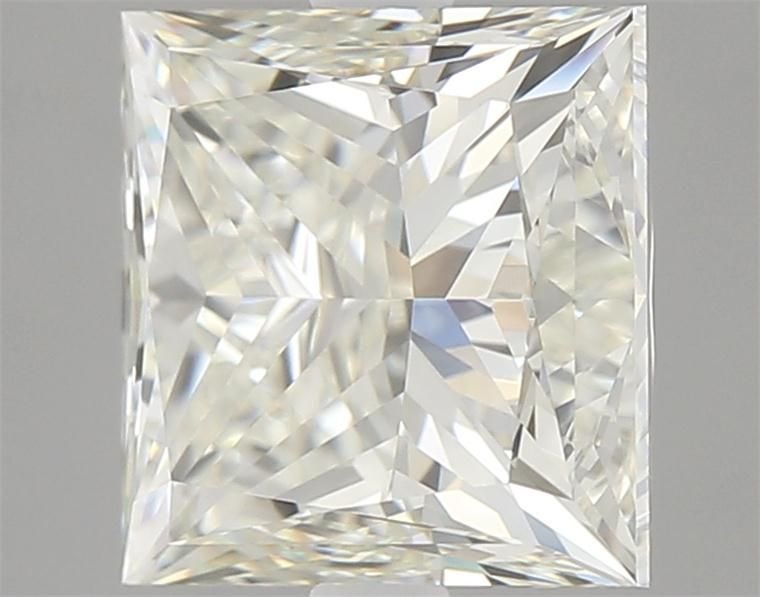 3.01ct J VVS2 Rare Carat Ideal Cut Princess Diamond