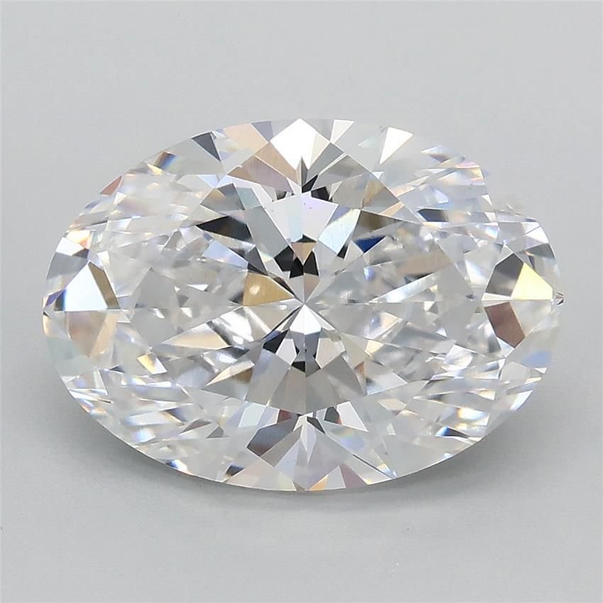 2.74ct E VVS2 Rare Carat Ideal Cut Oval Lab Grown Diamond