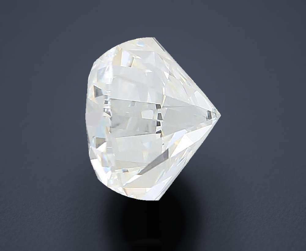7.71 Carat Round Lab Diamond