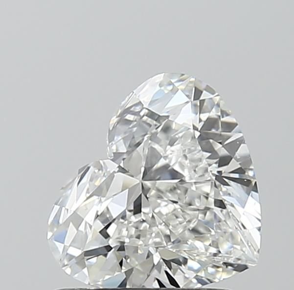 0.96ct G SI1 Excellent Cut Heart Diamond