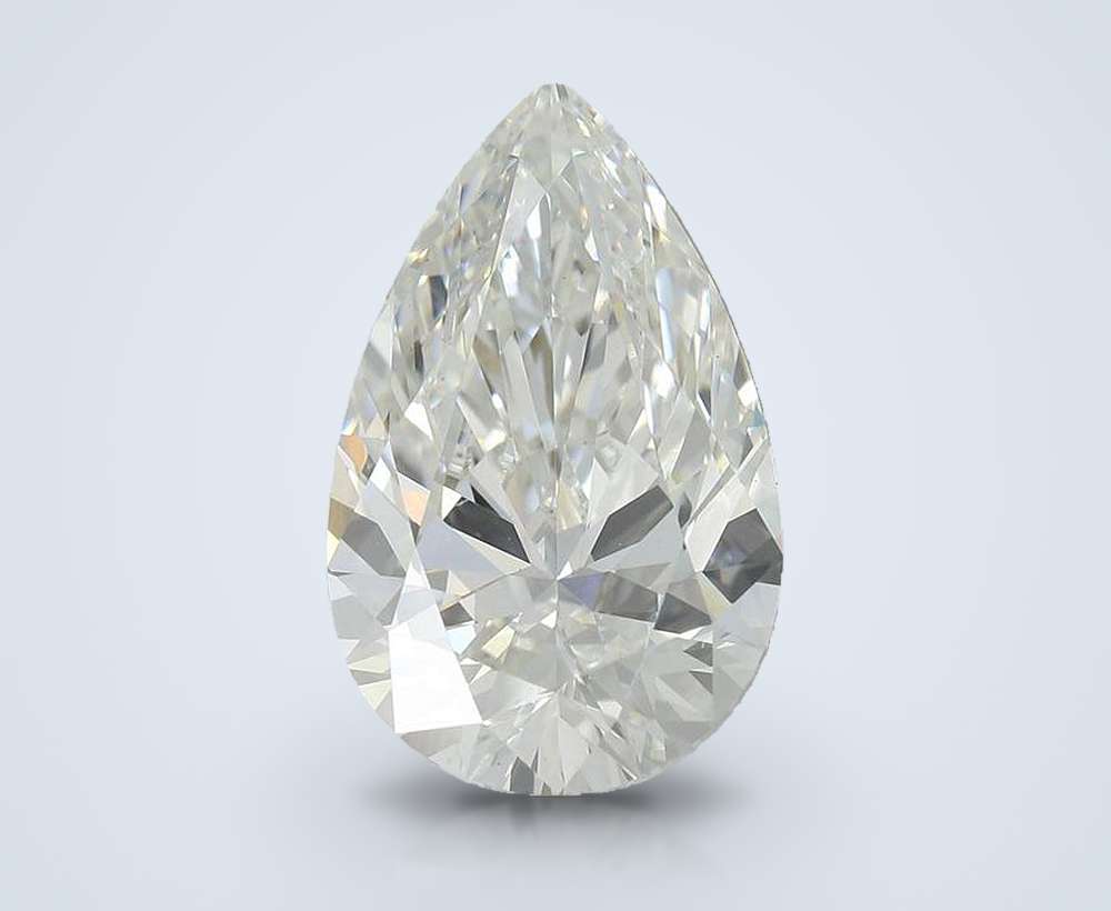5.30 Carat Pear Lab Diamond