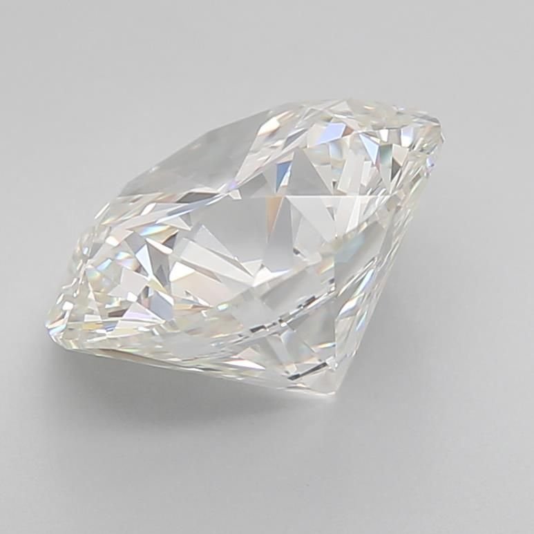 4.69ct F IF Rare Carat Ideal Cut Round Lab Grown Diamond