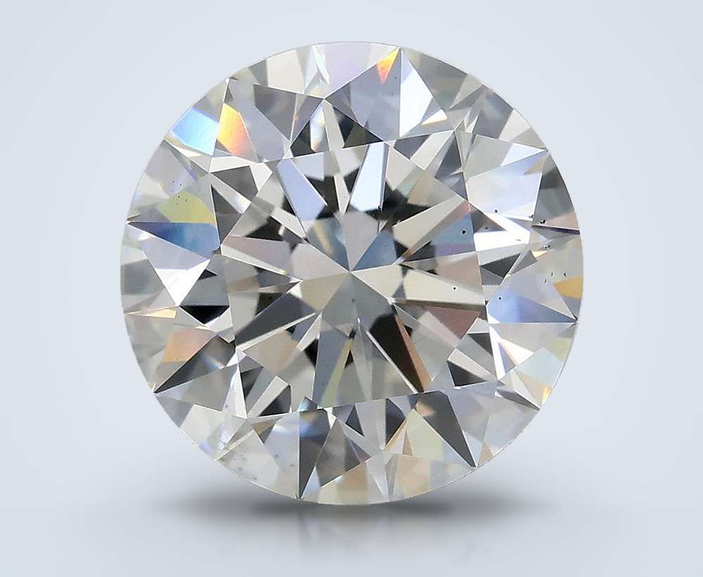 4.08 Carat Round Lab Diamond