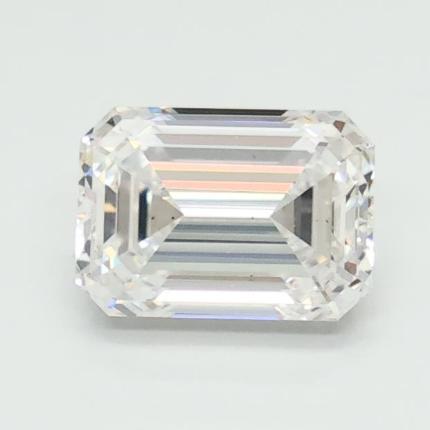 1.07ct D VS2 Excellent Cut Emerald Lab Grown Diamond