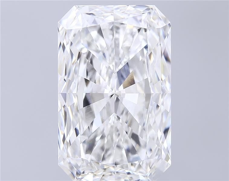 15.03ct F VVS2 Very Good Cut Radiant Lab Grown Diamond