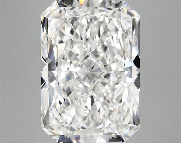 12.18ct F VVS2 Rare Carat Ideal Cut Radiant Lab Grown Diamond