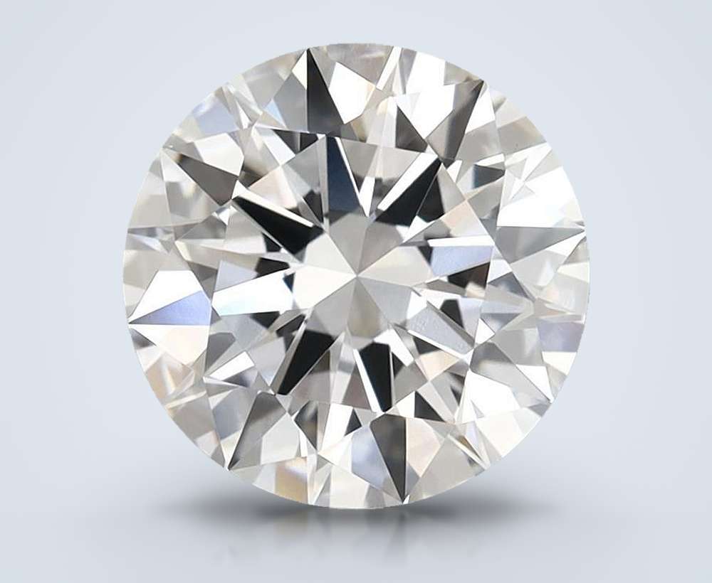 3.40 Carat Round Lab Diamond