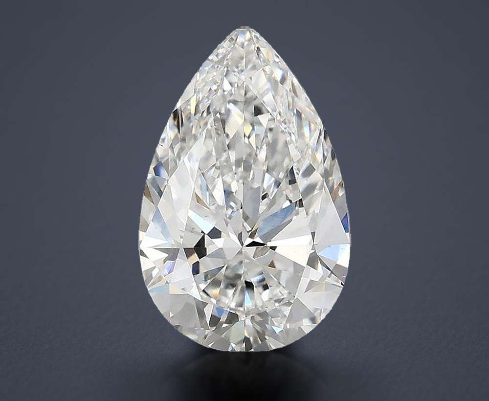 2.51 Carat Pear Lab Diamond