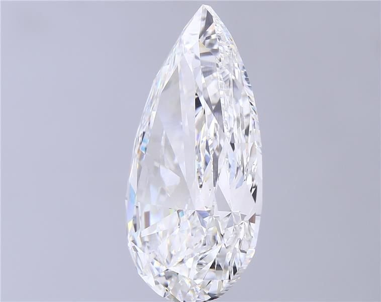 15.04ct F VS1 Rare Carat Ideal Cut Pear Lab Grown Diamond