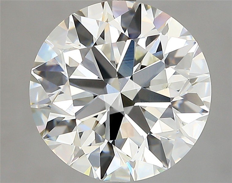 4.27ct J SI1 Excellent Cut Round Diamond