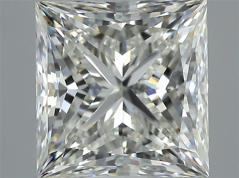 2.70ct K VS1 Rare Carat Ideal Cut Princess Diamond