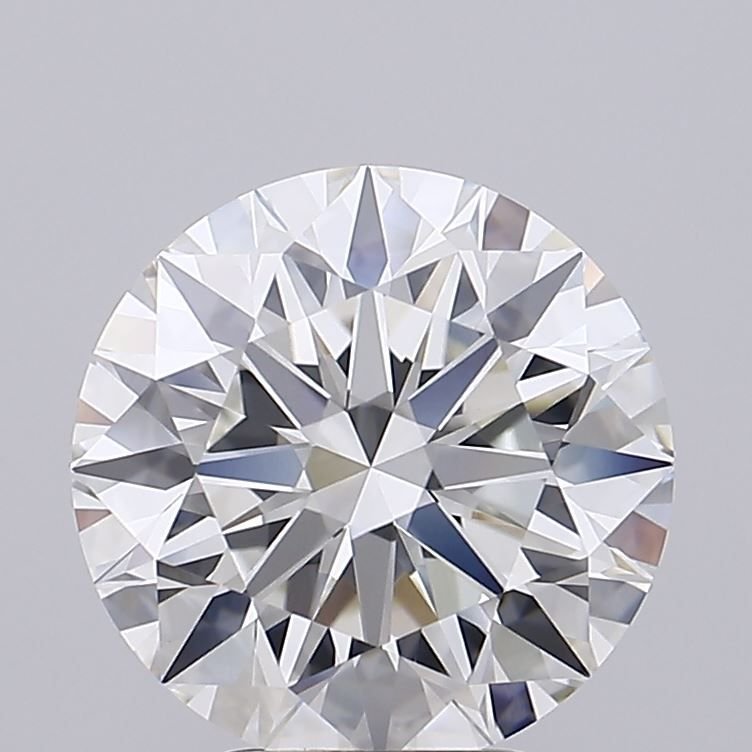 5.06ct I VVS2 Rare Carat Ideal Cut Round Lab Grown Diamond