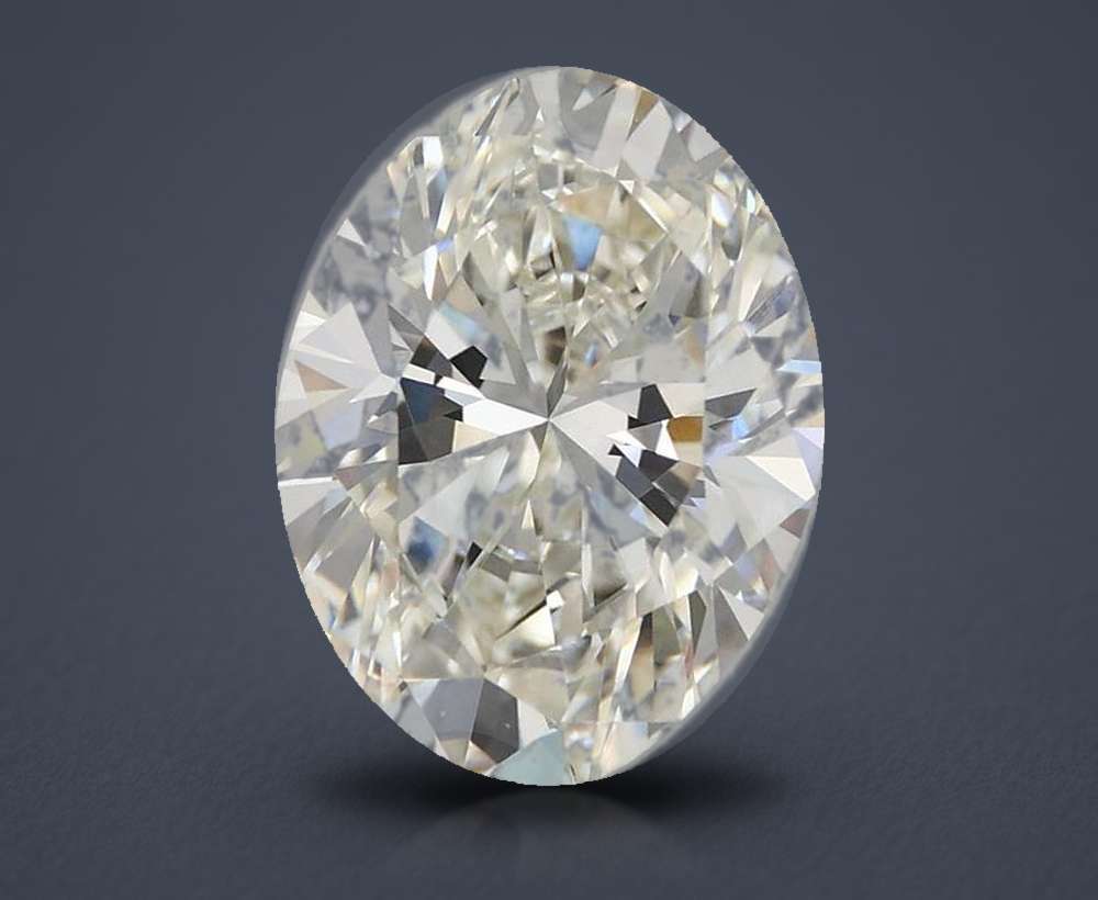 2.96 Carat Oval Lab Diamond