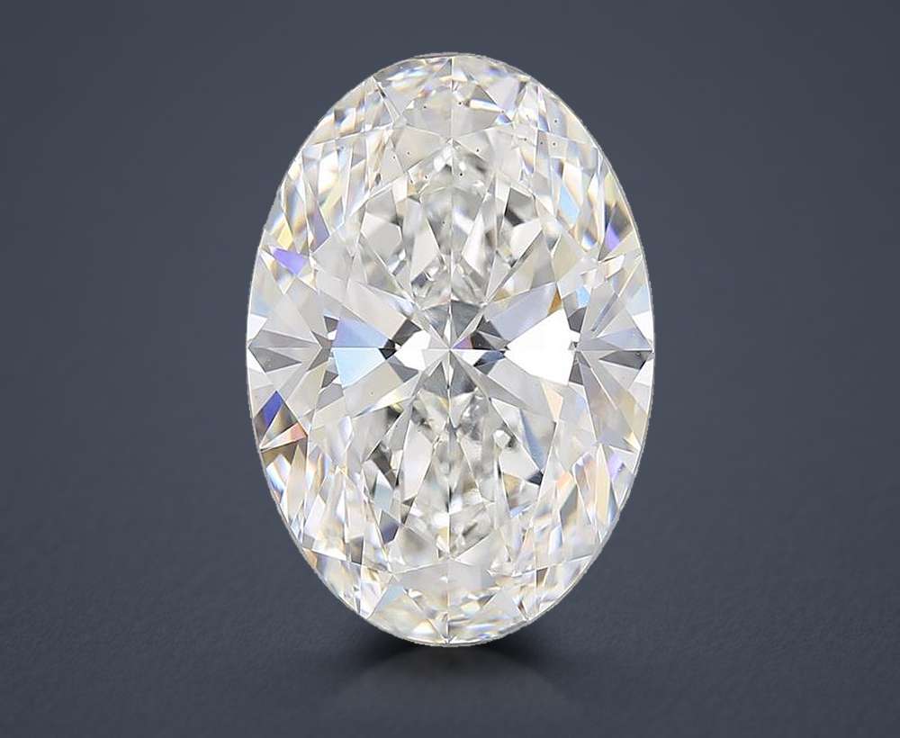 10.08 Carat Oval Lab Diamond