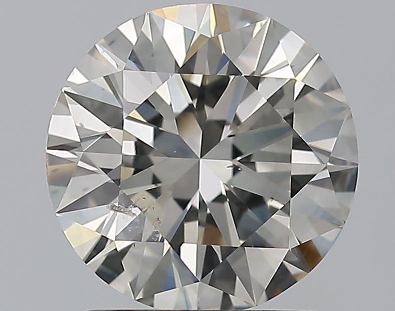 1.79ct J SI2 Rare Carat Ideal Cut Round Diamond