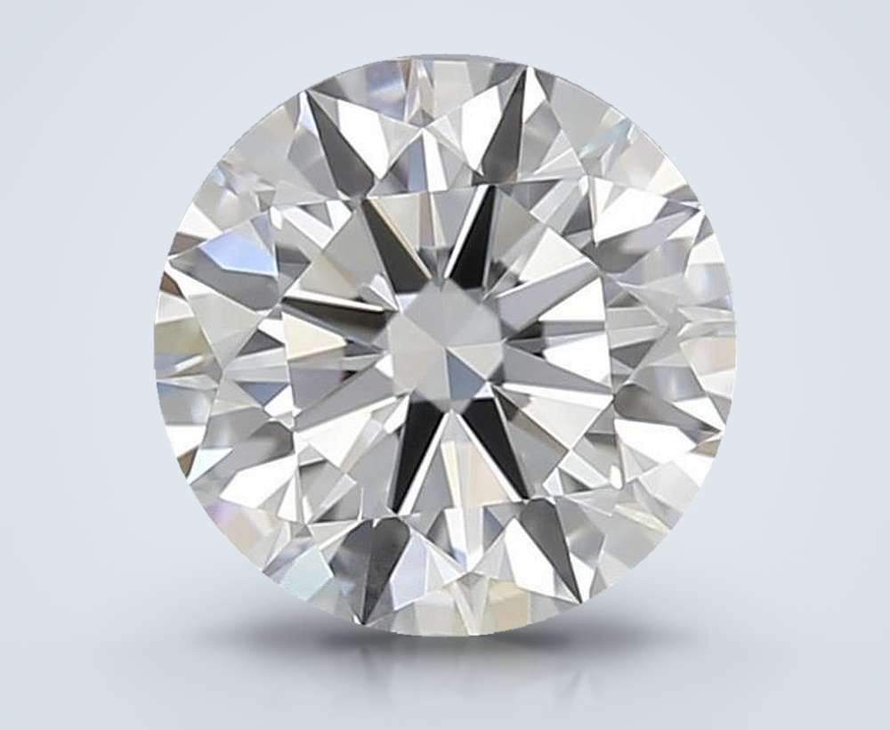 0.51 Carat Round Natural Diamond