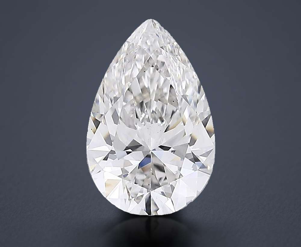 1.42 Carat Pear Lab Diamond