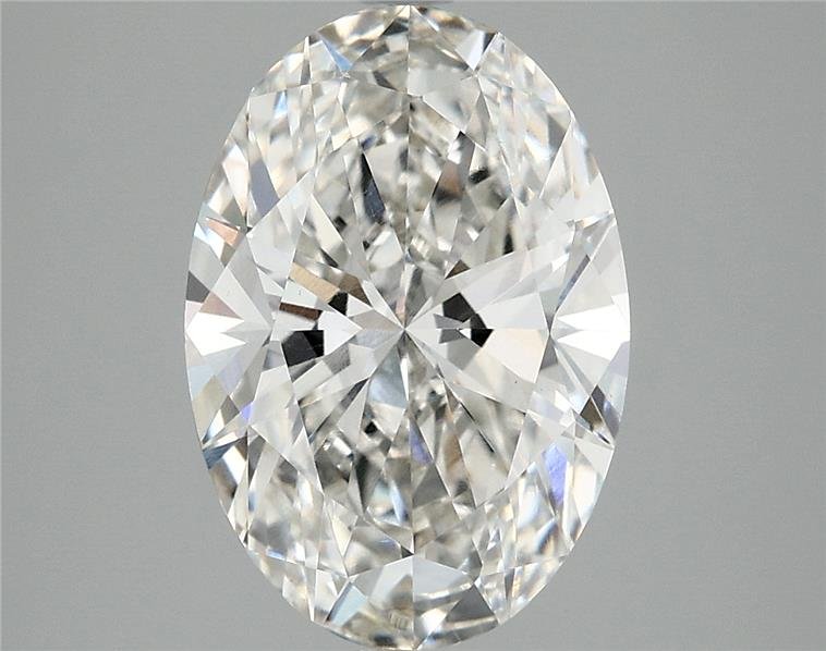 3.87 Carat Oval Lab Diamond