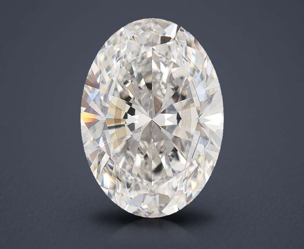 3.57 Carat Oval Lab Diamond