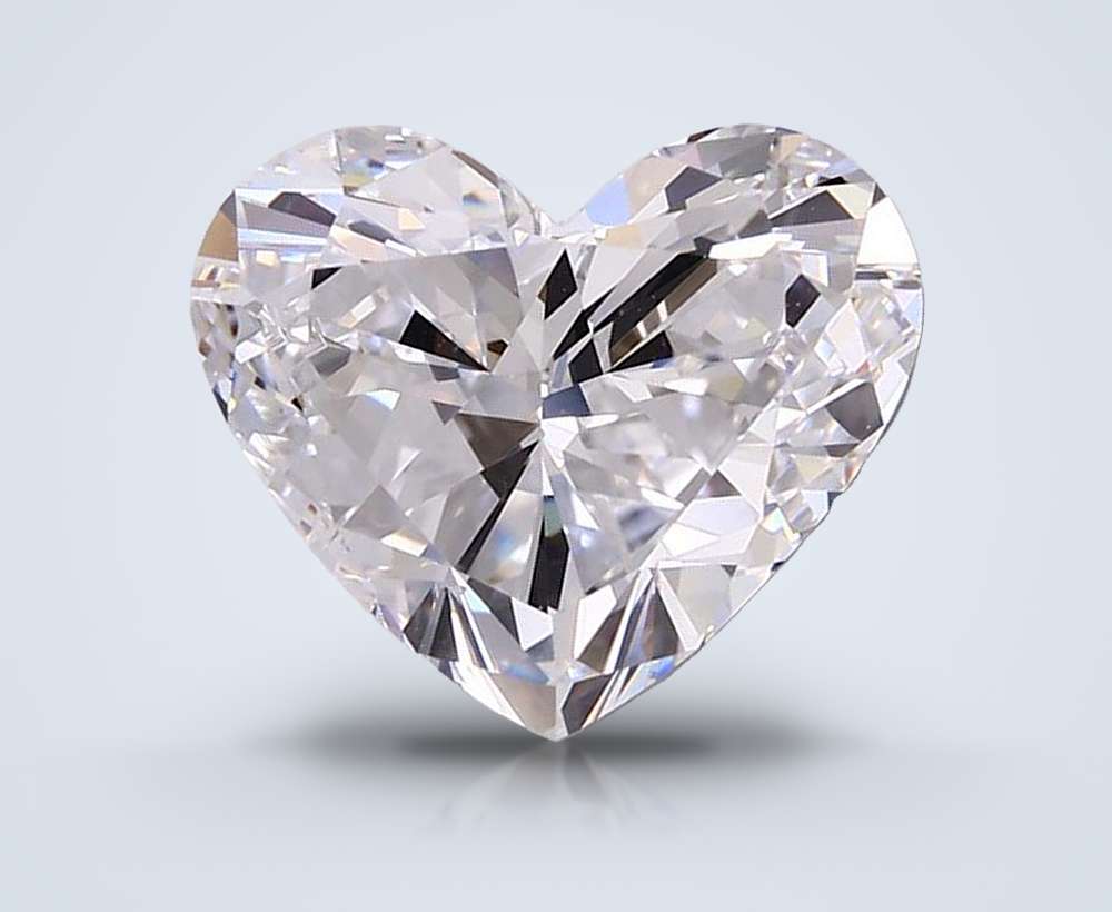 4.65 Carat Heart Natural Diamond