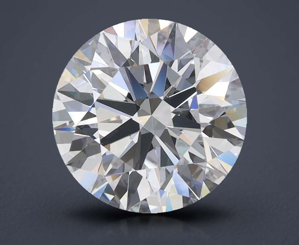 2.89 Carat Round Lab Diamond
