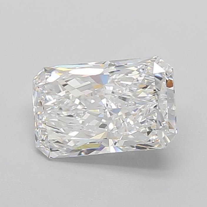 3.03ct D VVS2 Rare Carat Ideal Cut Radiant Lab Grown Diamond